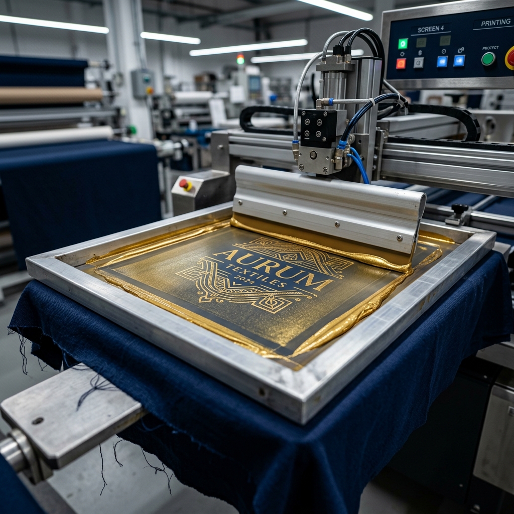 Screen Printing Gold Inks