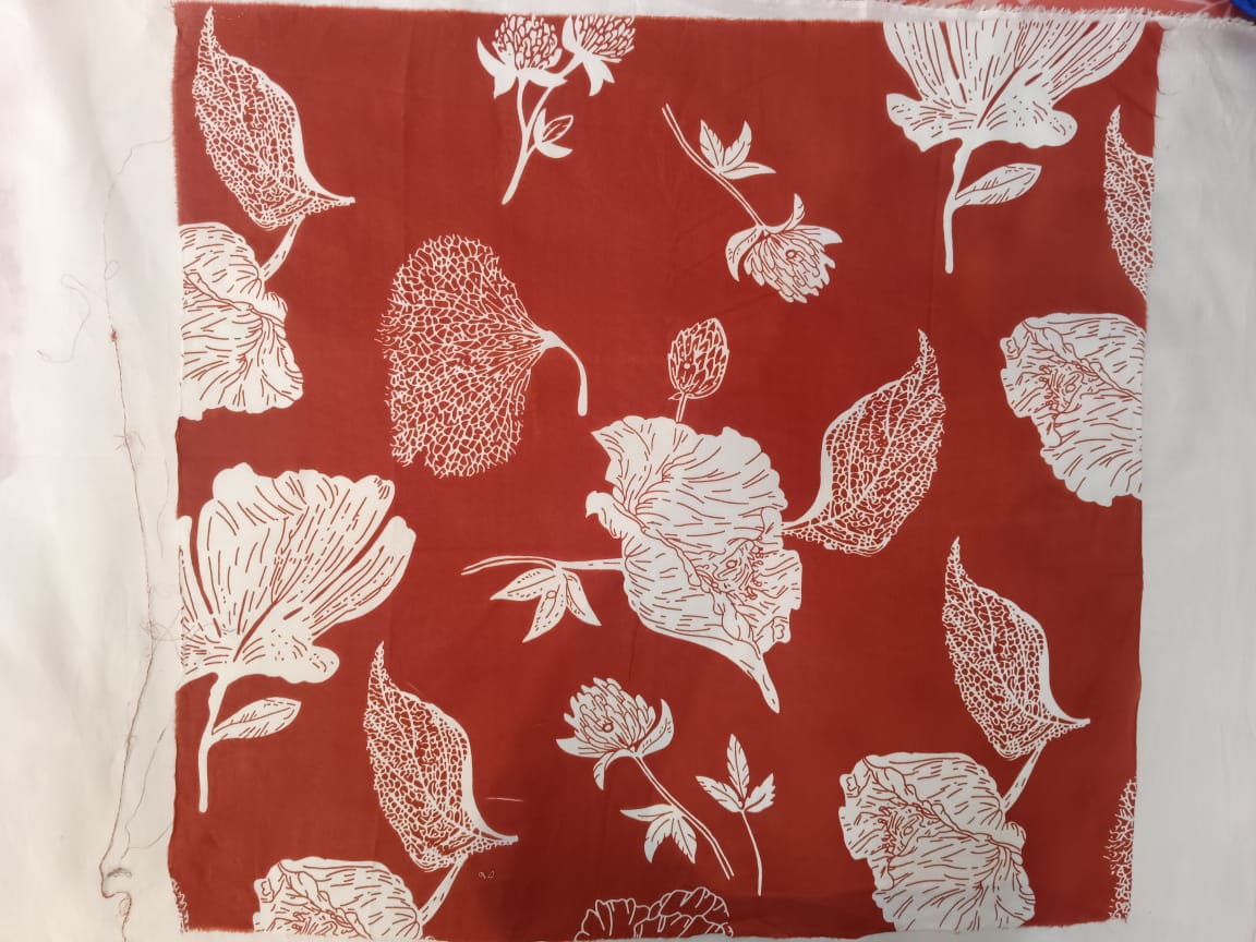Indigo Dabu Cotton