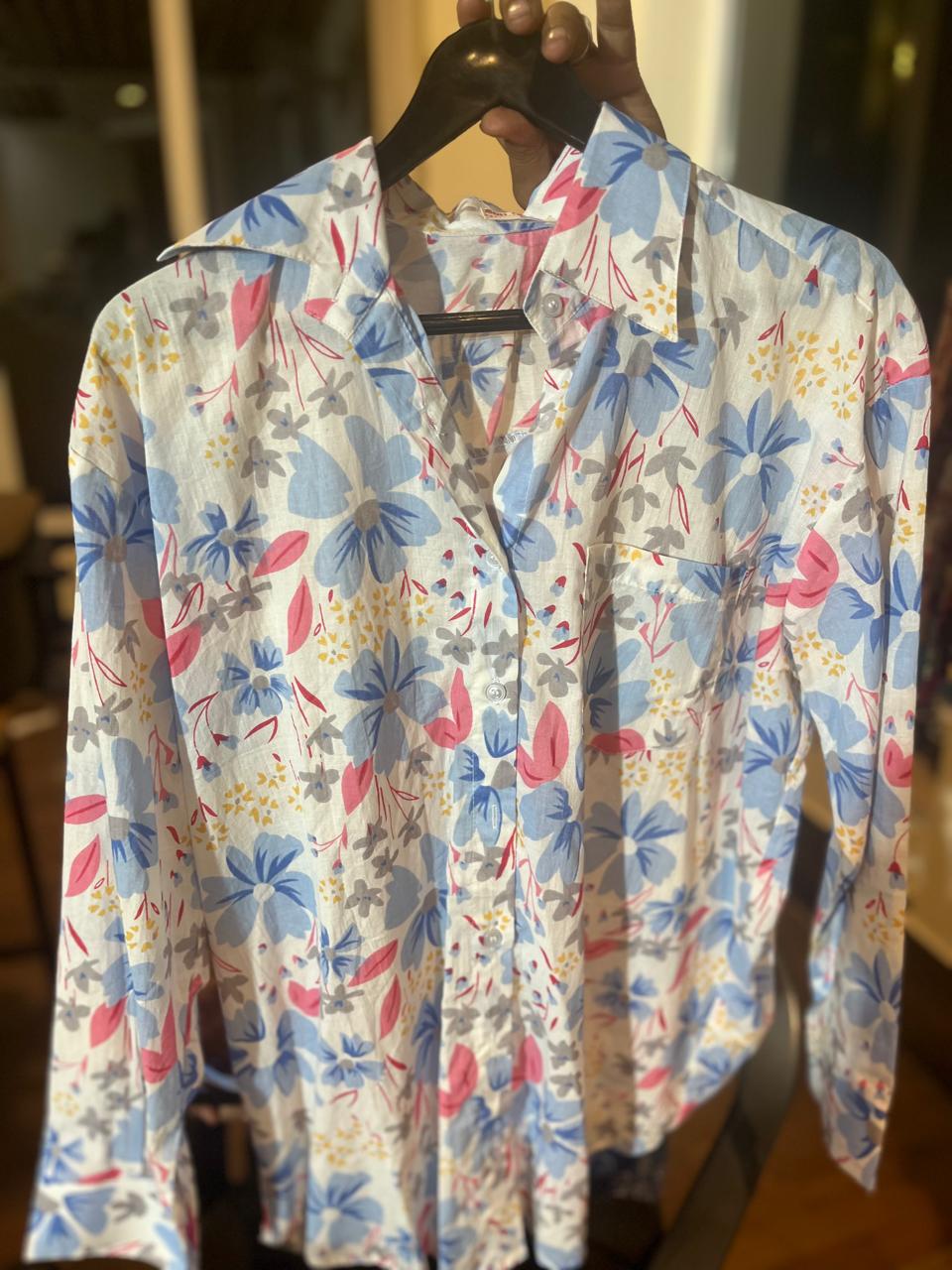 Chanderi Embroidered Kurti